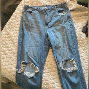 AE mom jeans